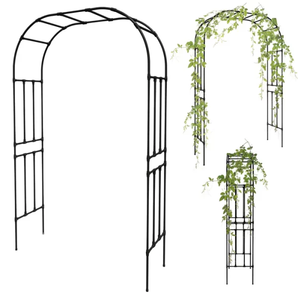 arched-trellis-black